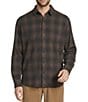 Roundtree & Yorke Long Sleeve Large Plaid Button Front Shirt - Image 1