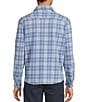 Roundtree & Yorke Long Sleeve Medium Plaid Button Front Shirt - Image 2