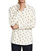 Roundtree & Yorke Long Sleeve Nutcracker Print Oxford Sport Shirt - Image 1