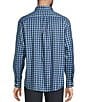 Roundtree & Yorke Long Sleeve Performance Check Flannel Sport Shirt - Image 2