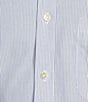 Gold Label Roundtree & Yorke Long Sleeve Pin Stripe Button Down Collar Shirt - Image 4