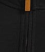 Color:Black - Image 4 - Long Sleeve Quarter Zip Solid Vest