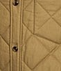 Roundtree & Yorke Long Sleeve Quilted Solid Shirt Jacket, Color:Tan - Image 4