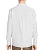 Color:White - Image 2 - Long-Sleeve Soft Touch Stripe Poplin Sport Shirt