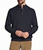 Roundtree & Yorke Long Sleeve Solid Button Mock Neck Sweater - Image 5