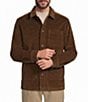 Roundtree & Yorke Long Sleeve Solid Corduroy Shirt Jacket - Image 1