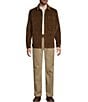 Roundtree & Yorke Long Sleeve Solid Corduroy Shirt Jacket - Image 4