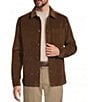 Roundtree & Yorke Long Sleeve Solid Corduroy Shirt Jacket - Image 5