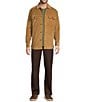 Roundtree & Yorke Long Sleeve Solid Corduroy Shirt Jacket - Image 3