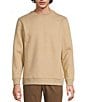 Roundtree & Yorke Long Sleeve Solid Fleece Terry Crew Neck Shirt - Image 5
