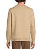Roundtree & Yorke Long Sleeve Solid Fleece Terry Crew Neck Shirt - Image 6