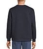 Roundtree & Yorke Long Sleeve Solid Fleece Terry Crew Neck Shirt - Image 2