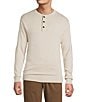 Roundtree & Yorke Long Sleeve Solid Henley Pullover Sweater - Image 5