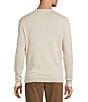 Roundtree & Yorke Long Sleeve Solid Henley Pullover Sweater - Image 6