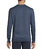 Roundtree & Yorke Long Sleeve Solid Henley Pullover Sweater - Image 2