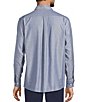 Roundtree & Yorke Long Sleeve Solid Oxford Sport Shirt - Image 6