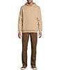 Roundtree & Yorke Long Sleeve Solid Sweatshirt Hoodie - Image 3