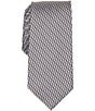 Roundtree & Yorke Lucian Neat Traditional Silk Blend Tie - Image 2