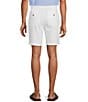 Roundtree & Yorke Luxury Linen Blend Flat Front Drawstring 8#double; Inseam Solid Shorts - Image 6