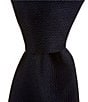 Roundtree & Yorke Malakai Solid Traditional Silk Blend Tie - Image 2