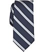 Roundtree & Yorke Miller Stripe Traditional Poly/Silk Tie - Image 6