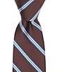 Roundtree & Yorke Miller Stripe Traditional Poly/Silk Tie - Image 3