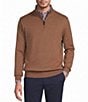Roundtree & Yorke Mock Neck Long Sleeve Solid Quarter Zip Sweater - Image 1