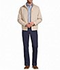 Roundtree & Yorke Mock Neck Microfiber Hipster Jacket - Image 3