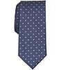 Roundtree & Yorke Moises Dot Traditional Silk Blend Tie - Image 2