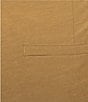 Roundtree & Yorke Performance Andrew Fit Flat Front Solid Texture Pants, Color:Camel - Image 6