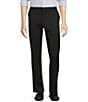 Color:Black - Image 1 - Performance Andrew Straight Fit Flat Front Chino Pants