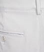 Roundtree & Yorke Performance Andrew Straight Fit Flat Front Pants, Color:Glacier Gray - Image 4