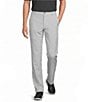 Roundtree & Yorke Performance Andrew Straight Fit Flat Front Pants - Image 1
