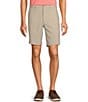 Color:Stone - Image 1 - Performance Big & Tall Text Print Classic Fit 9#double; Inseam Shorts