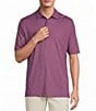Roundtree & Yorke Performance Geo Print Polo - Image 1