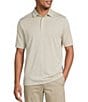 Roundtree & Yorke Performance Grid Jacquard Polo Shirt - Image 1