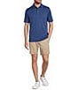 Roundtree & Yorke Performance Jacquard Squares Polo - Image 4