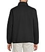 Roundtree & Yorke Performance Long Sleeve Quilted Quarter Zip Jacquard Pullover, Color:Black - Image 2