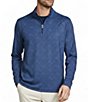 Roundtree & Yorke Performance Long-Sleeve Solid Quarter-Zip Pullover - Image 1