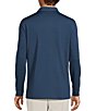 Roundtree & Yorke Performance Long Sleeve Solid Textured Polo Shirt - Image 2