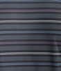 Color:Black - Image 4 - Performance Short Sleeve Birdseye Stripe Polo Shirt