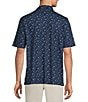 Roundtree & Yorke Performance Short Sleeve Drink Print Polo - Image 2