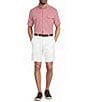 Roundtree & Yorke Performance Short Sleeve Gingham Sport Shirt - Image 3