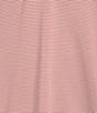 Color:Medium Coral - Image 4 - Performance Short Sleeve Horizontal Stripe Polo Shirt