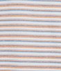 Roundtree & Yorke Performance Short Sleeve Multi Stripe Polo Shirt - Image 4