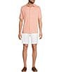 Roundtree & Yorke Performance Short Sleeve Solid Button Front Shirt - Image 3