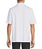 Roundtree & Yorke Performance Short Sleeve Stripe Jacquard Polo Shirt - Image 6