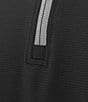 Roundtree & Yorke Performance Solid Quarter-Zip Vest, Color:Black - Image 4