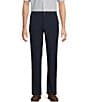 Roundtree & Yorke Performance Stewart Flat Front Classic Fit Performance Pants - Image 1