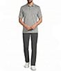 Roundtree & Yorke Performance Stewart Flat Front Classic Fit Solid Performance Hybrid Chino Pants - Image 3